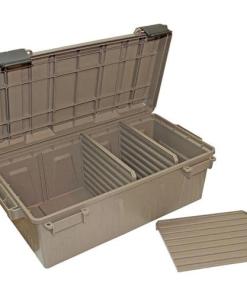 MTM Ammo Crate Divided Utility Box Dark Earth