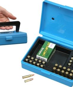 MTM Rimfire 130 Rounds Small Bore Ammo Box Blue