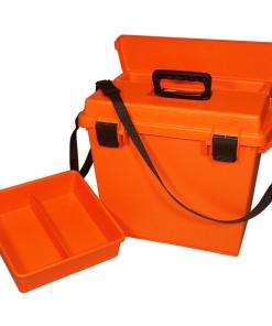 MTM 18.5" x 13" x 15.25" Sportsmen's Plus Utility Dry Box Orange