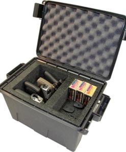 MTM Tactical Pistol Handgun Case Fits 4 Handguns Dark Earth