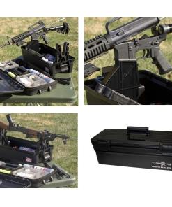 MTM Tactical Range Box for Regular and Tactical Rifle Black