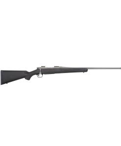 Mossberg Patriot Stainless Cerakote Rife 7mm PRC 3rd Capacity 24'' Threaded Barrel Black Synthetic Stock