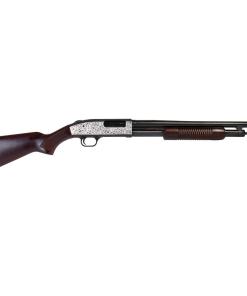 Mossberg 500 Retrograde Shotgun 12 ga 3" Chamber 5rd 18.5" Barrel Filigree Polished