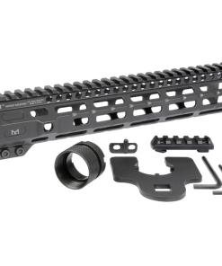 Midwest Industries Combat Rail One Piece MLOK Handguard 10.5" Black