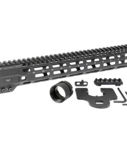Midwest Industries Combat Rail Free Float Handguard 12.625" MLOK Black