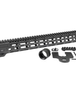 Midwest Industries Combat Rail One Piece Free Float Handguard 15" MLOK Black