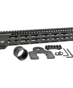 Midwest Industries One Piece Free Float Handguard 12.625" M-LOK Compatible Black