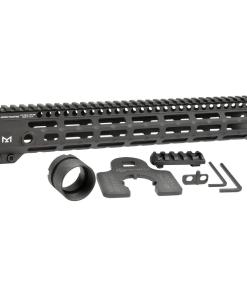 Midwest Industries One Piece Free Floating Handguard M-LOK Compatible 13.375" Black