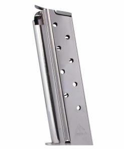 Mec-Gar 1911 Govt Handgun Magazine .38 Super HT Nickel 9/rd
