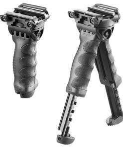 Mako Group Tactical Pivoting QR Vertical Foregrips with Integrated Adjustable Bipod