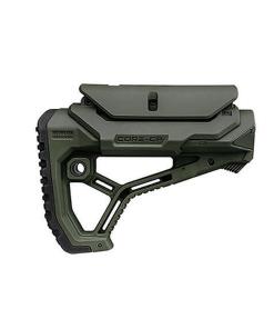 Fab Defense GL-CORE CP Buttstock with Adjustable Cheek-Rest for Milspec and Commercial Tubes OD Green
