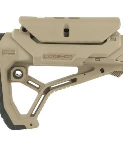 Fab Defense GL-CORE CP Buttstock with Adjustable Cheek-Rest for Milspec and Commercial Tubes FDE