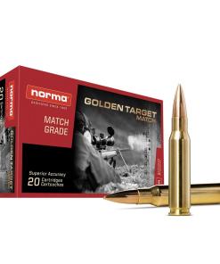 Norma Golden Target Match Rifle Ammunition .308 Win 175gr HPBT 2610 fps 20/ct