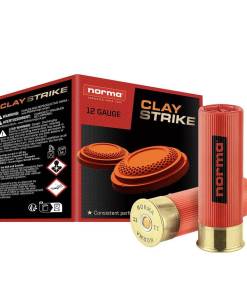 Norma CLAYSTRIKE Shotshells 12ga 2-3/4" 1oz 1250 fps #8 25/ct