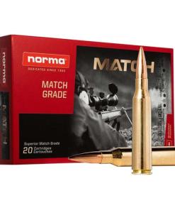 Norma Match King Rifle Ammunition .338 Norma Mag 300gr OTM 2657 fps 20/ct