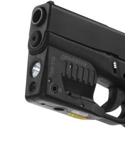 Nightstick Rechargeable Sub-Com Weapon Light with Green Laser for GLOCK G42 43 43x 48 150 Lumens