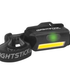 Nightstick Multi-Flood USB Headlamp 250 Lumens Black with Brim Clip