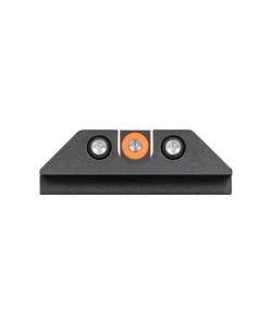 Night Fision Tritium Night Sight Set Orange Front Black U-Notch Back for Glock