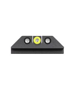 Night Fision Tritium Night Sight Set Yellow Front Black U-Notch Back for Glock