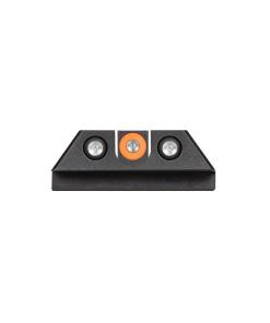 Night Fision Night Sight Set Orange Front Black U-Notch Back for Glock
