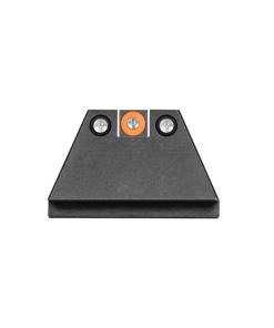 Night Fision Suppressor Height Night Sight Set Orange Front Black Back for Glock