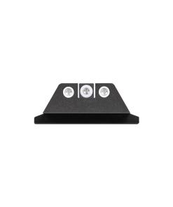 Night Fision Night Sight Set White Front White Back for S&W