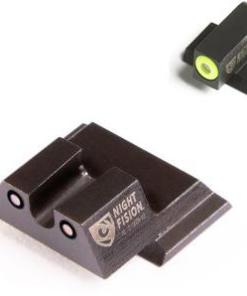 Night Fision Perfect Dot NS Set w/Yellow Front +  Black U Rear Fits S&W M&P Excluding Shield