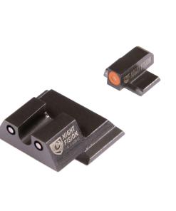 Night Fision Perfect Dot Night Sight Set Orange Front Black Rear for S&W M&P Shield