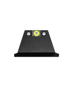 Night Fision Supressor Height Night Sight Set Yellow Front Black Back for S&W