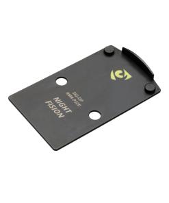 Night Fision Precision Optic Mounting Plate: 507c/RMR to Sig P320