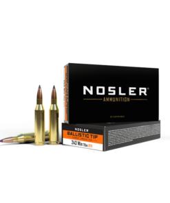 Nosler Ballistic Tip Varmint Rifle Ammunition .243 Win 70gr BT SP 3500 fps 20/ct