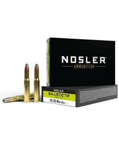 Nosler Ballistic Tip Hunting Rifle Ammunition 30-30 Win 150gr PT 2390 fps 20/ct