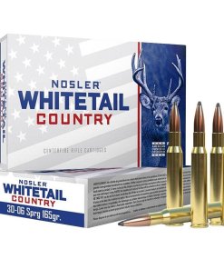 Nosler Whitetail Country Rifle Ammunition .30-06 Sprg 165gr SP 2900 fps 20/ct