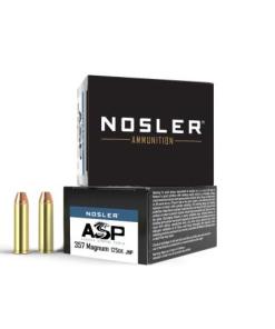 Nosler ASP Handgun Ammunition .357 Mag 125gr JHP 1450 fps 20/ct