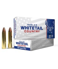 Nosler Whitetail Country Rifle Ammunition 400 Legend 215gr JSP 20/ct