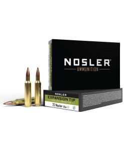 Nosler E-Tip rifle Ammunition .22 Nosler 55gr ETIP 3500 fps 20/ct
