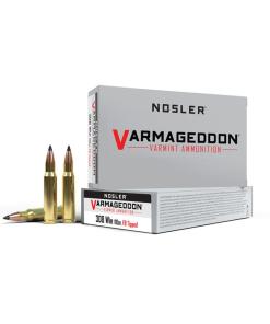 Nosler Varmegeddon Rifle Ammunition .308 Win 110 gr FB Tipped 3150 fps 20/ct
