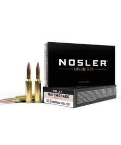 Nosler Match Grade Rifle Ammunition 6.5 Creedmoor 140 gr HPBT 2650 fps 20/ct