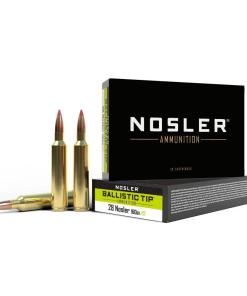 Nosler Ballistic Tip Rifle Ammunition 28 Nosler 160g SP 3200 fps 20/ct