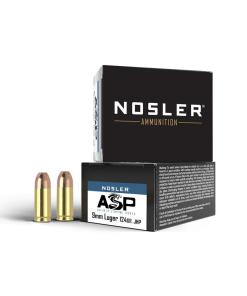 Nosler Match Grade Handgun Ammo 9mm Luger 124 gr JHP 1150 fps 20/ct