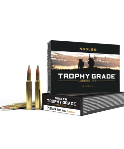 Nosler Partition Trophy Grade Rifle Ammunition 280 Ackley Improved 160 gr PSP 2950 fps 20/ct