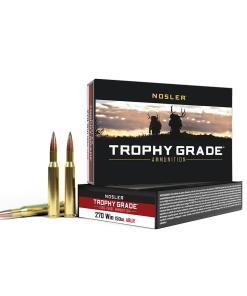 Nosler Accubond Long Range Trophy Grade Rifle Ammunition .270 Win 150 gr PT 2850 fps 20/ct