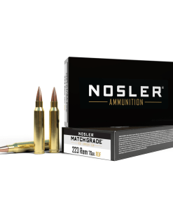 Nosler RDF Match Grade Rifle Ammunition .223 Rem 70gr OTM 2850 fps 20/ct