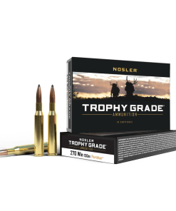 Nosler Trophy Grade Rifle Ammunition .270 Win 150 gr PSP 2800 fps 20/ct