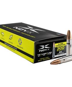 NovX Pentagon Rifle Ammunition .300 Blackout 125gr HP 2300 fps 20/ct