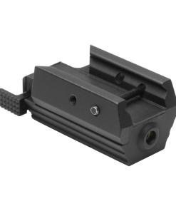 TACTICAL PISTOL RED LASER FOR ACCESSORY RAIL/ALUMINUM