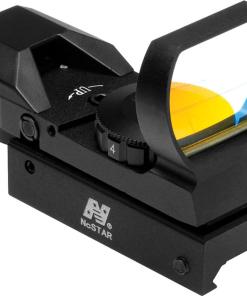 NcStar Red Four Reticle Reflex Optic Sight - Black