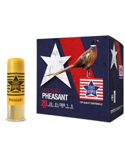 PPU Stars & Stripes Pheasant Load Shotshells 20ga 2-3/4'' 1oz 1300 fps #5 25/ct