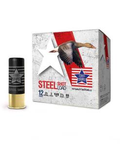 PPU Stars & Stripes Steel Shotshell 12ga 3''  1-1/8 oz 1500 fps #BB 25/ct