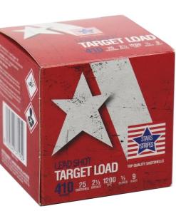 PPU Stars & Stripes Target Shotshells 410ga 2-1/2" 1/2oz 1200 fps #9 25/ct